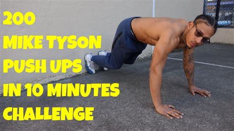 mike tyson pushups